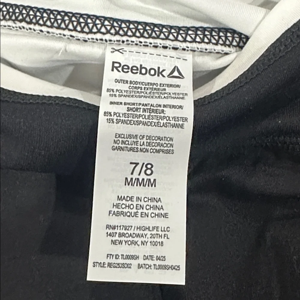 Reebok Girl’s Athletic Performance Pro Skort Size M